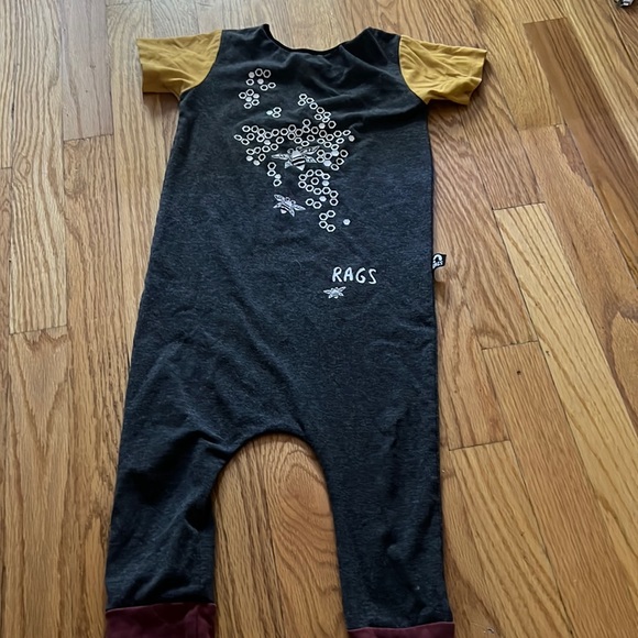 Rags to Raches Other - Rags to Raches Bumble Bee Romper